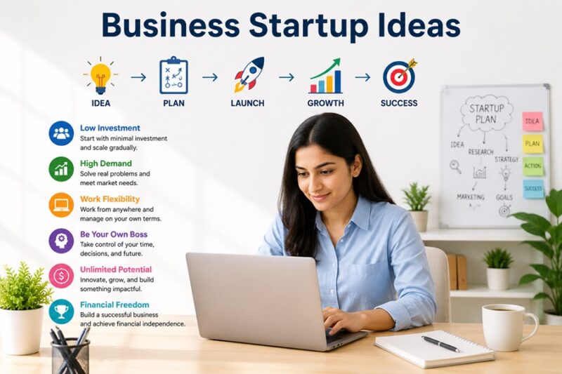 Business Startup Ideas: A Add up to Coordinate to Starting Your Claim Commerce