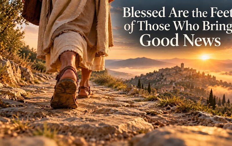 Blessed Are the Feet of Those Who Bring Good News: Meaning and Bible Verse