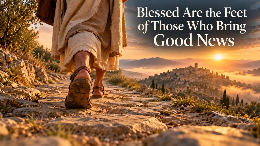 Blessed Are the Feet of Those Who Bring Good News